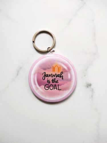 Jannah is the Goal Keychain