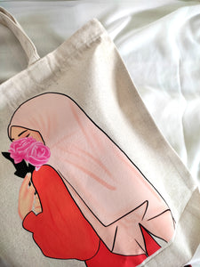 Hijabi Canvas Tote Bag