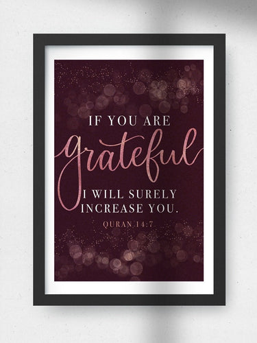 Grateful Print - HIBA Gifting