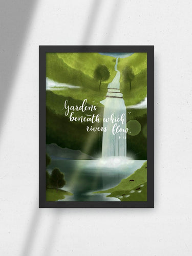 Gardens of Jannah Print