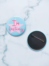 Load image into Gallery viewer, I’m Fasting! Pin Badge