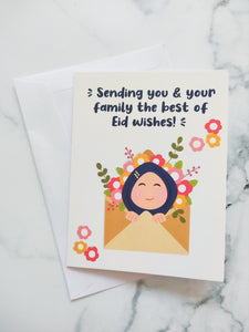 Eid Wishes Greeting Card