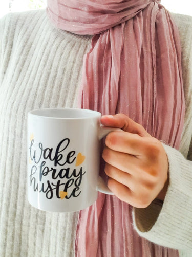 Wake Pray Hustle Mug