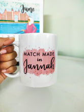 Load image into Gallery viewer, Match Made in Jannah Mug - Personalized