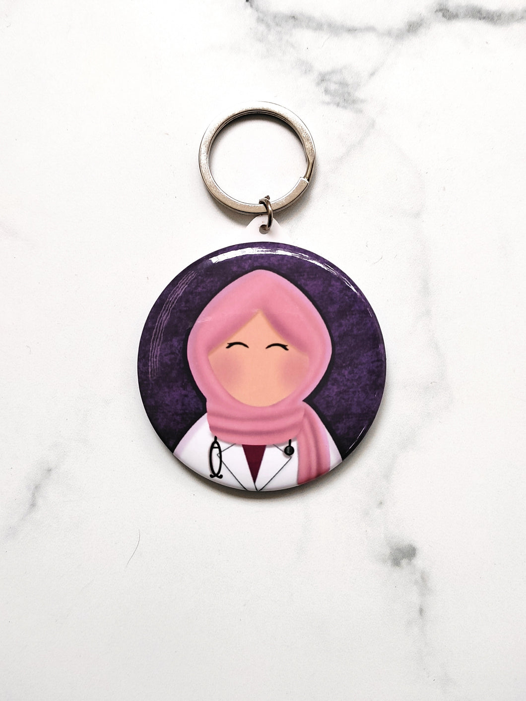 Hijabi Keychain - Doctor