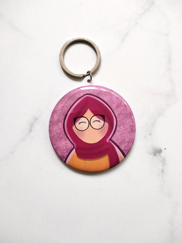 Hijabi Keychain