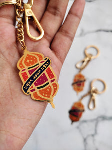 Light Upon Light Gold-Plated Keychain