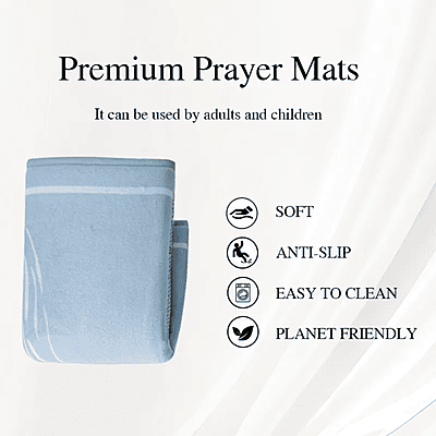 Kaaba Kids' Dome Shape Prayer Mats - Available in 4 colours